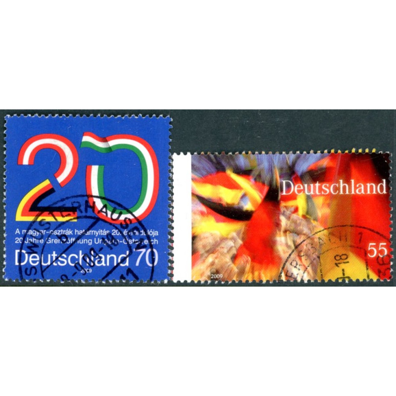 Tyskland. 2009. Ungarn og Østrig, og forbundsrep. AFA nr. 3638-39 **            (o)