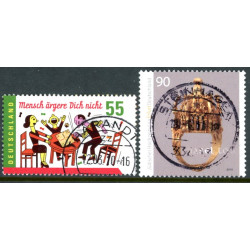 Tyskland. 2010. Brætspil og Højtidsring. AFA nr. 3658-59 **       (o)