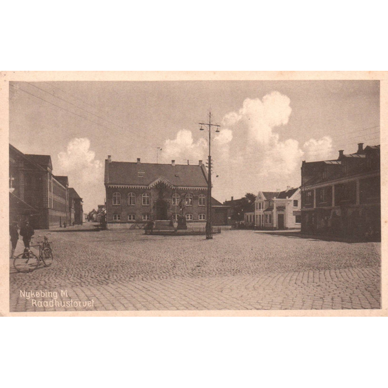 Nykøbing M. Raadhustorvet, brugt