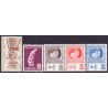 1978-79. Godthåb 250 år, Tupilak, samt suppleringsværdier (Cz. Slania) AFA nr. 110-114 postfrisk