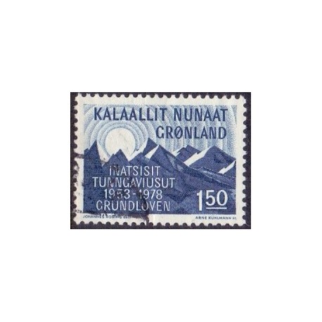 1978. 1,50 Kr. Grundloven 25 år AFA nr. 109 postfrisk
