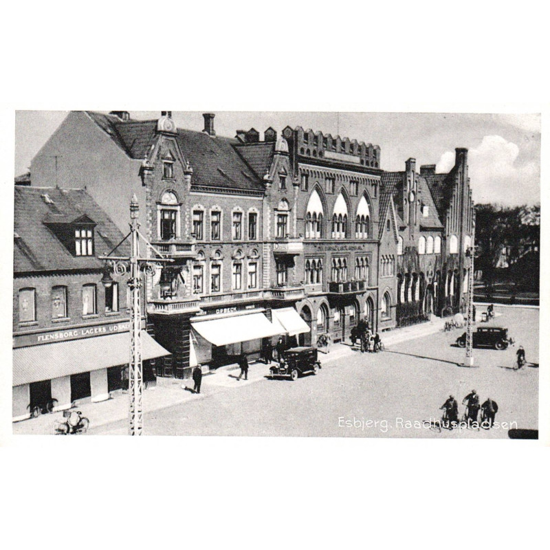 Esbjerg. Rådhuspladsen, ubrugt