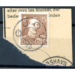Stjerne Stempler: Gjov. UDS Daka nr. 0393 på klip