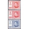 1977. 100 og 130 Øre. Suppleringsværdier (Cz. Slania) AFA nr. 101, 101aF, 102 postfrisk