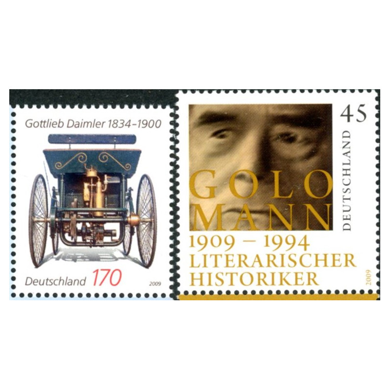 Tyskland. 2009. Daimlers og Mann, AFA nr. 3606-07 **                       (o)