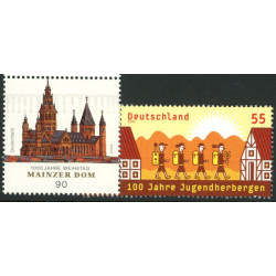 Tyskland. 2009. Domkirke og Ungdomsherberger. AFA nr. 3631-32 **               (o)