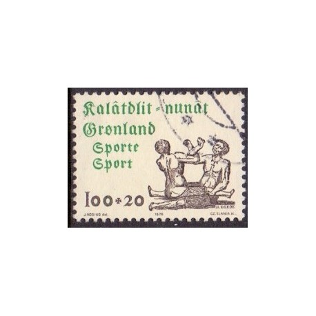 1976.100+20 Øre. Idrætsmærke (Cz. Slania) AFA nr. 97 postfrisk