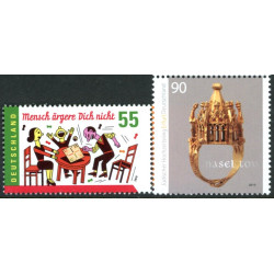 Tyskland. 2010. Brætspil og Højtidsring. AFA nr. 3658-59 **       (o)