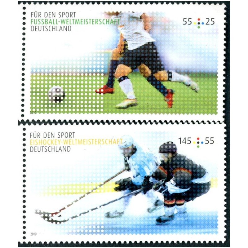 Tyskland. 2010. SportshjæIp. AFA nr. 3663-64 **       (o)