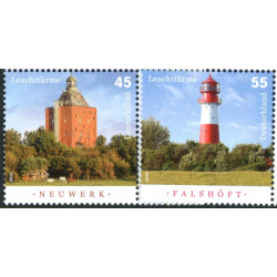 Tyskland. 2010. Fyrtårne. AFA nr. 3674-75 **                                      (o)
