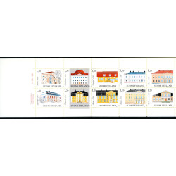 Finland. 1982. Herregårde, sammentryk. AFA nr. 909-18 **   , postfrisk stemplet FDC