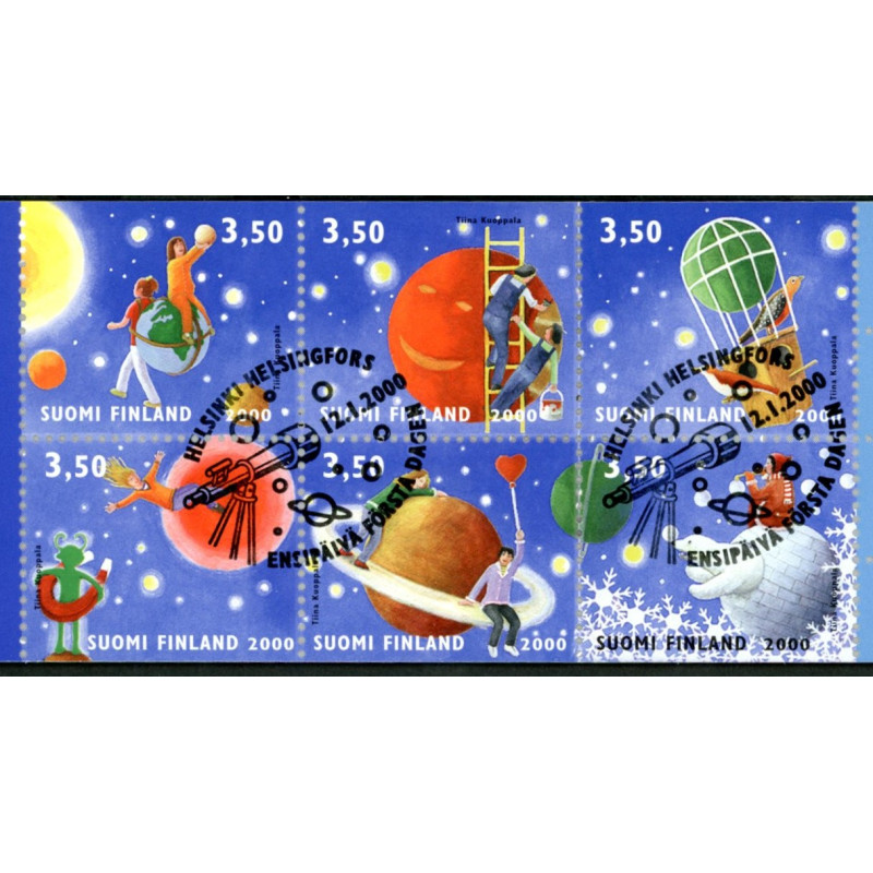 Finland. 2000. Valentinesdag. AFA nr. 1501-06 **  , postfrisk stemplet