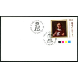 1989. Malerimærker. AFA nr. 950x stemplet    Stemplet FDC