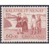 1971. 60+10 Øre. Den Grønlandske Kirkesag (Cz. Slania) AFA. nr. 78 postfrisk