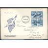 1956. Havets Moder. FDC stemplet MESTERS VIG MED AFA nr. 39