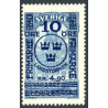 Sverige. 1916. Landestorm 10+4,90/5 kr Øre. AFA nr. 87 **    postfrisk stemplet FDC st,