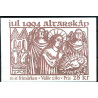 Sverige. 1994. Julefrimærker. AFA nr. 1785-86 postfrisk parstykke  Stemplet hæfte FDC parstykkke SWEDEN **/o