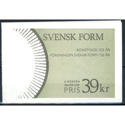 Sverige. 1994. Svensk design. AFA nr. 1758-63 postfrisk sammentryk Stemplet hæfte FDC parstykkke SWEDEN **/o