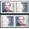 Sverige. 1992. Nobelpristager. AFA nr. 1684-85 i postfrisk parstykker Stemplet hæfte FDC parstykkke SWEDEN **/o