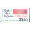 Sverige. 1990. Nobelpristager. AFA nr. 1585-88  postfrisk sammentryk Stemplet hæfte FDC parstykkke SWEDEN **/o