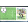 Sverige. 1988. Fodboldt. AFA nr. 1467-69 postfrisk miniark  Stemplet hæfte FDC parstykkke SWEDEN **/o