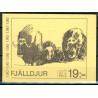 Sverige. 1984. Fauna og flora, AFA nr. 1266-67- postfrisk hæfte Stemplet hæfte FDC parstykkke SWEDEN