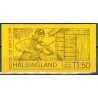 Sverige. 1980. Turistudgave Hälsingland. AFA nr. 1112-16 postfrisk sammentryk stemplet  hæfte FDC parstykkke