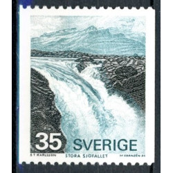 Sverige. 1976. Sjöfall 35 Øre. ALM papir AFA nr. 850uF **   postfrisk stemplet FDC st,