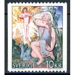 Sverige. 19763. Maleriet Gåslisa, ALM papir. AFA nr. 838uF st. **    postfrisk stemplet FDC st,