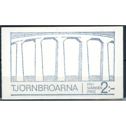 Sverige. 1969. Tjörnbroerne, Hæfte/blok. AFA nr. 656Co-658Cn **    postfrisk stemplet FDC st,