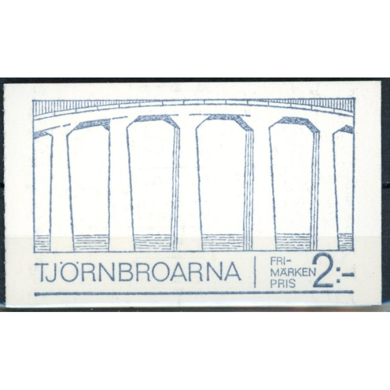 Sverige. 1969. Tjörnbroerne, Hæfte/blok. AFA nr. 656Co-658Cn **    postfrisk stemplet FDC st,
