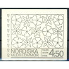 Sverige. 1968. Nordiske vilde blomster, 45 Øre. AFA nr. 611Co-615Cn ** hæfte/blok      postfrisk stemplet FDC st,