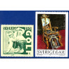 Sverige 1996. Golf og Endre Nemes maleri. AFA 1891-92 postfrisk stemplet  hæfte FDC