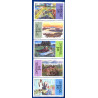 Sverige 1996. Sommermotiver. AFA 1873-77, postfrisk stemplet  hæfte FDC