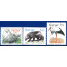 Sverige 1997. Nordiske dyr 1. AFA 1912-14 postfrisk stemplet  hæfte FDC
