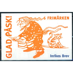 Sverige 1997. Påskefrimærker. AFA 1920-21 postfrisk stemplet  hæfte FDC