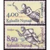 1994. 4,00-8,50 kr. Galionsfigurer I. AFA nr. 254-5 postfrisk stemplet