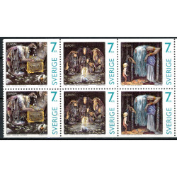 Sverige 1997. CEPT AFA 1929-31 postfrisk stemplet  hæfte FDC