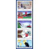 Sverige 1998. 1900-tallet I. AFA nr. 2000-2009 postfrisk stemplet  hæfte FDC parstykkke
