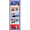 Sverige 1998. 1900-tallet I. AFA nr. 2000-2009 postfrisk stemplet  hæfte FDC parstykkke