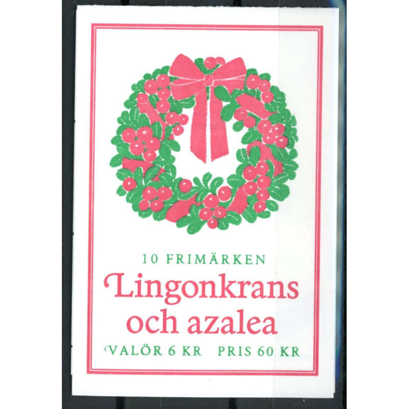 Sverige 1998. Julefrimærker. AFA nr. 2015-6 postfrisk stemplet  hæfte FDC parstykkke