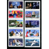 Sverige 1999. 1900-tallet II. AFA nr. 2026-35 postfrisk stemplet  hæfte FDC parstykkke