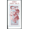 Sverige 1999. 1900-tallet II. AFA nr. 2026-35 postfrisk stemplet  hæfte FDC parstykkke