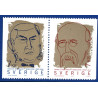 Sverige 1999. Nobelpristager. AFA nr. 2069-70 postfrisk stemplet  hæfte FDC parstykkke