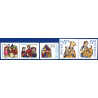 Sverige 1999. Julefrimærker. AFA nr. 2075-9 postfrisk stemplet  hæfte FDC parstykkke