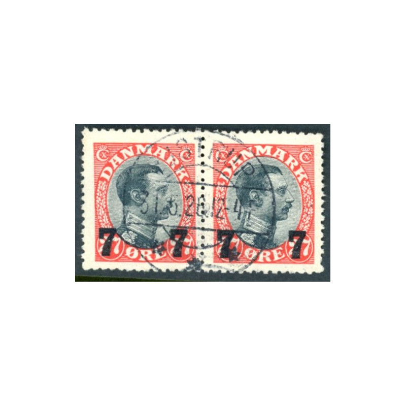 1926. Provisorier. AFA nr. 158 flot stemplet par
