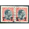 1926. Provisorier. AFA nr. 158 flot stemplet par