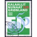 1995. 7,25 kr. FN 50 Års Jubilæum. AFA nr. 261 postfrisk stemplet