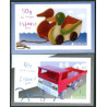 Island. 2015. Europamærker. AFA nr. 1439E-40E **                  (o)  stemplet FDC