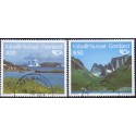 1995. 4,00-8,50 kr. Nordenfrimærker. AFA nr. 262-3 postfrisk stemplet